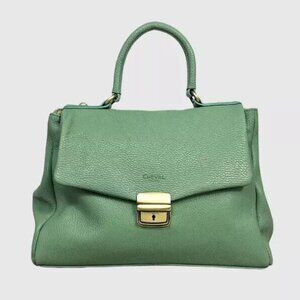 CHEVAL FIRENZE AURORA - Handbag, STRAP, SAGE, LIGHT GREEN MADE IN ITALY NEW